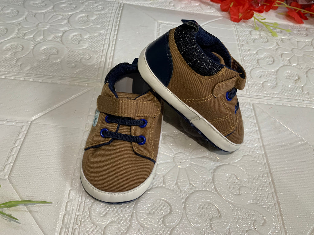 Baby Boy Brown Shoes – 0-6 Months