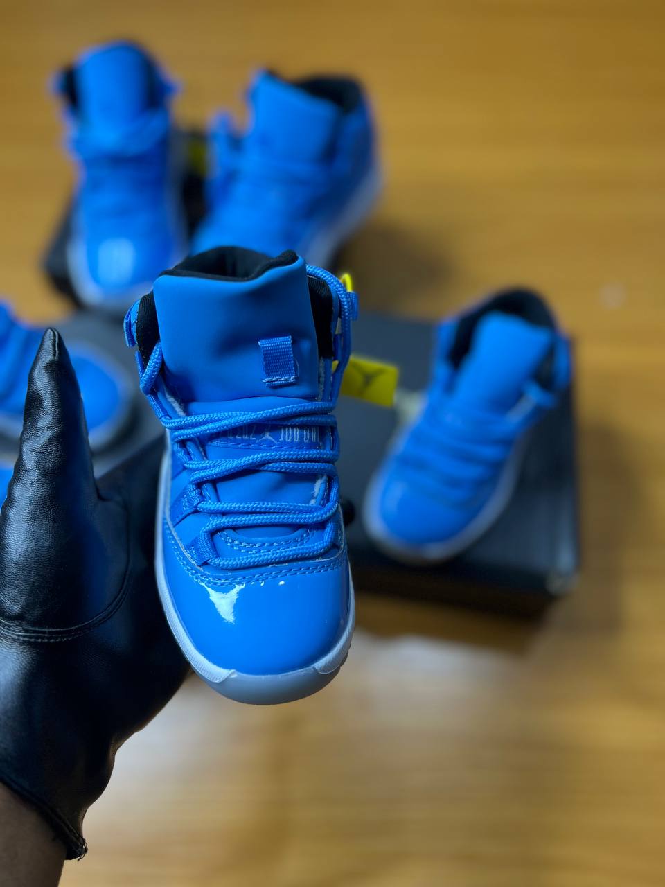 Blue Luxury Sneakers for Boys (Sizes 27–29)