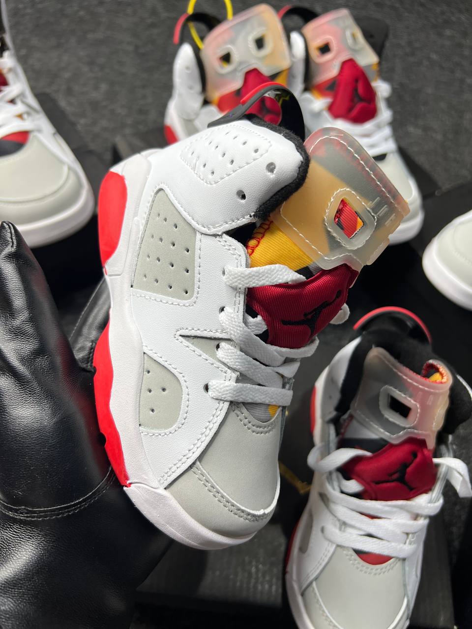 White Jordan Air sizes 26 - 35