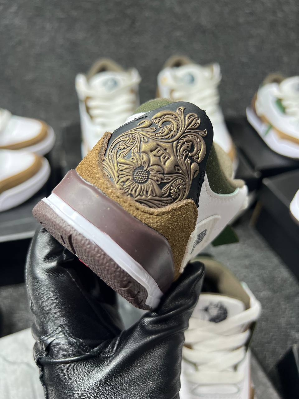 Jordan Luxury Sneakers – White | Sizes 22–37