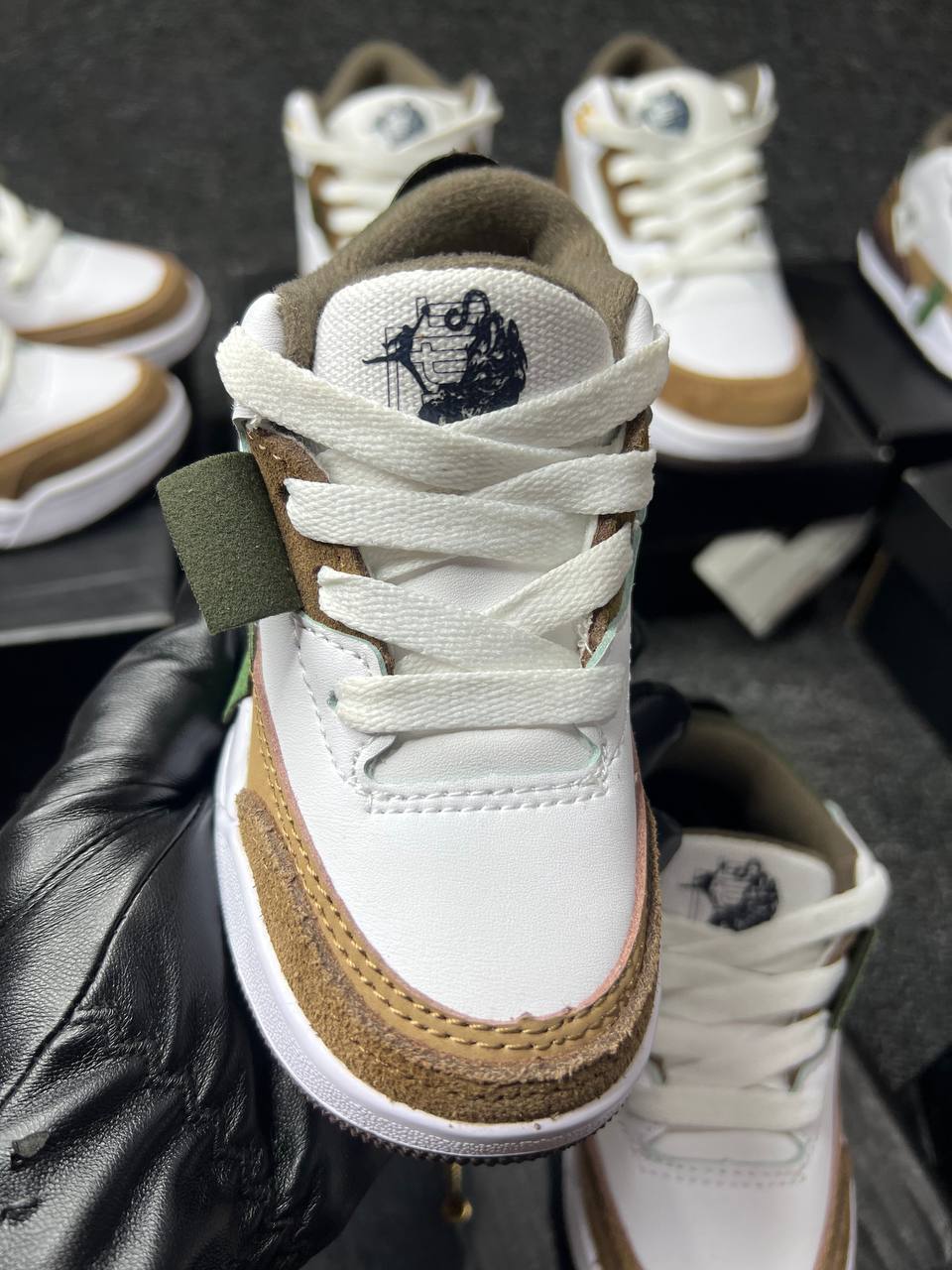 Jordan Luxury Sneakers – White | Sizes 22–37