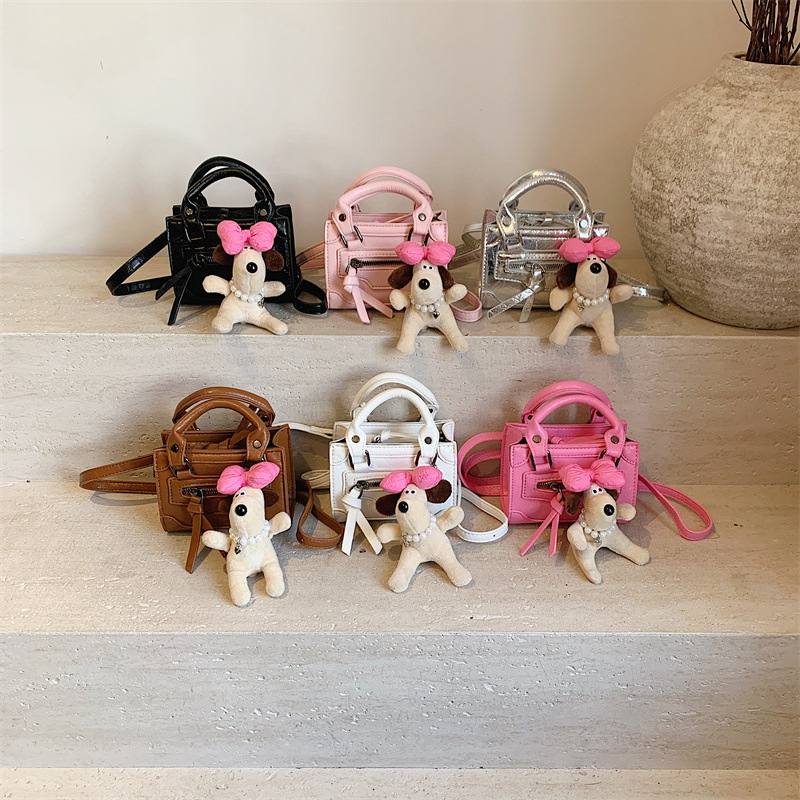 Kids Mini Handbag with Charm – Multicolor
