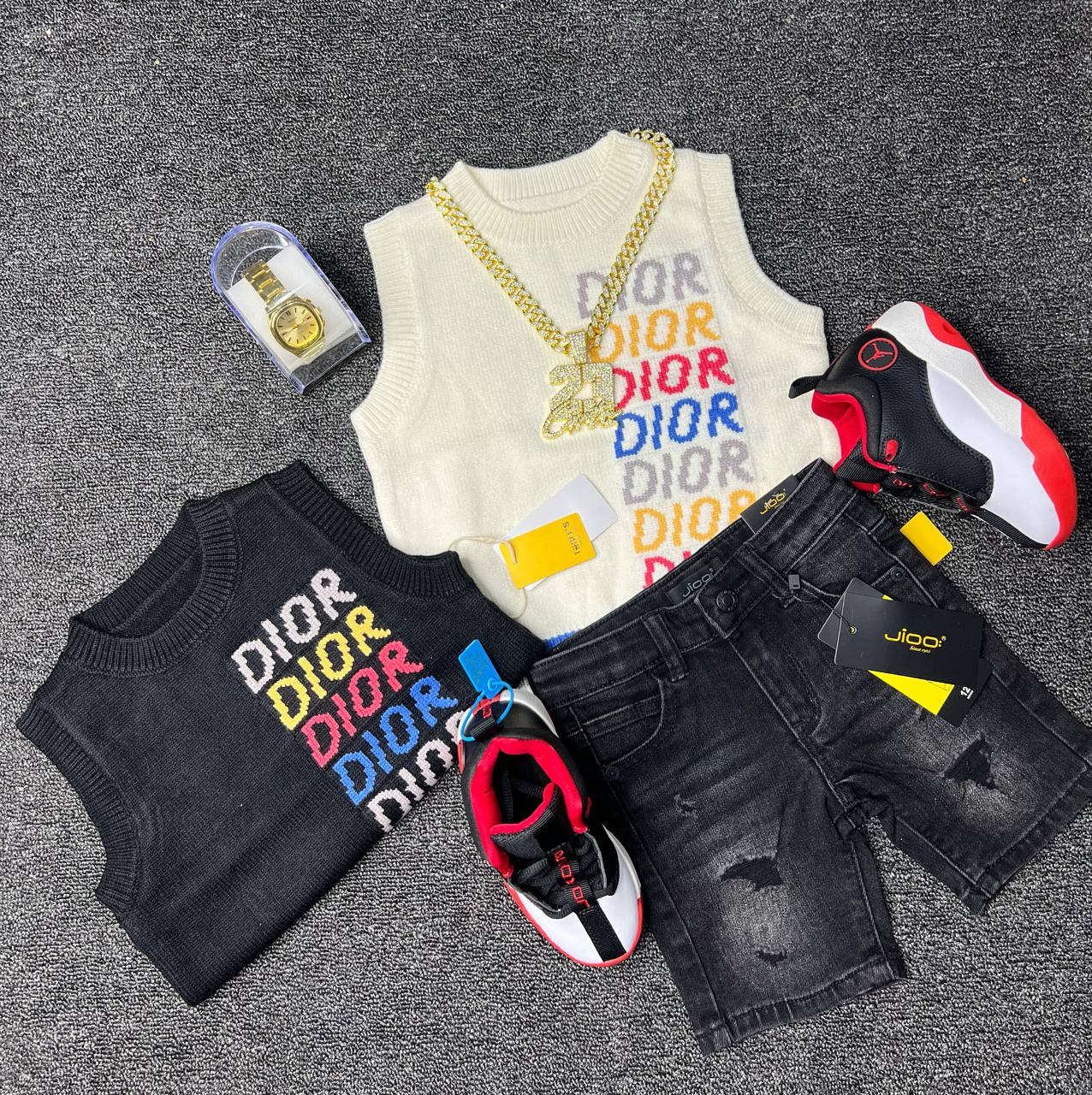 luxury kids sweat tops