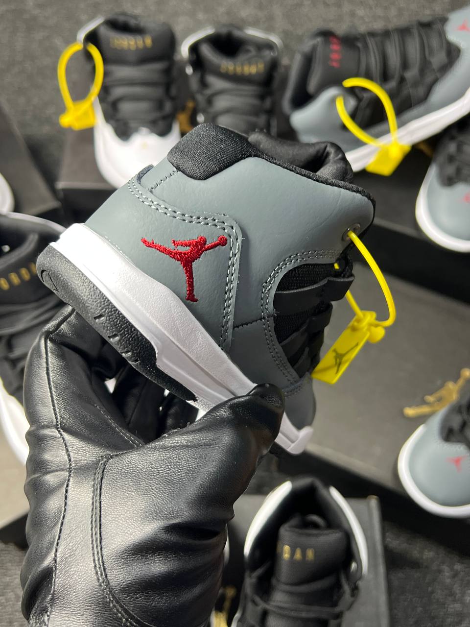 Kids Jordan Grey shoe size 26-35