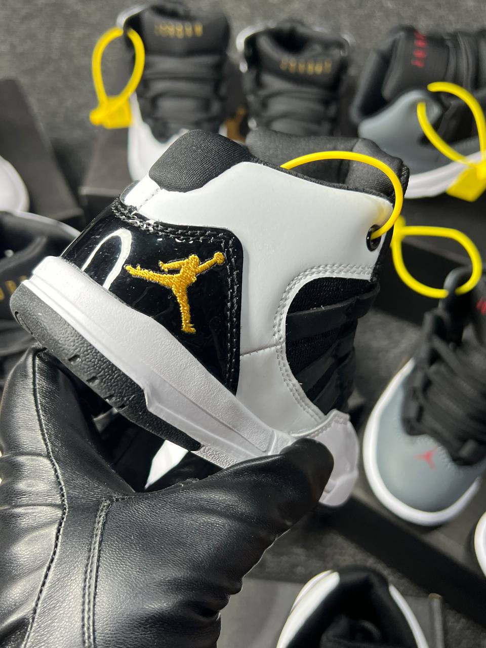 Jordan Kids’ Luxury Sneakers – White | Sizes 26–35